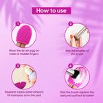 Buy MATRA Silicone Makeup Brush Cleaner & Beauty Sponge Makeup Blender Puff - Makeup Brush Cleaning Brush Egg, Foundation Sponge for flawless Make-up Powder Puff - Purplle