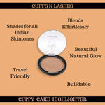 Buy Cuffs N Lashes Cuppy Cake Highlighter Palette, Zinged - Purplle