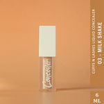 Buy Cuffs N Lashes Cover It All Liquid Concealer, Milk Shake-03 - 6 ml - Purplle