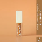 Buy Cuffs N Lashes Cover It All Liquid Concealer, Espresso-11 - 6 ml - Purplle