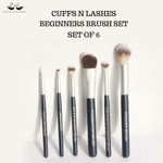 Buy CUFFS N LASHES, BRUSH SET OF 6 - Purplle