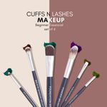Buy CUFFS N LASHES, BRUSH SET OF 6 - Purplle