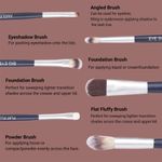 Buy CUFFS N LASHES, BRUSH SET OF 6 - Purplle