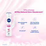 Buy Nivea Deodorant, Natural Glow Smooth Skin, Women (150 ml) - Purplle
