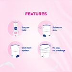 Buy Nivea Deodorant, Natural Glow Smooth Skin, Women (150 ml) - Purplle