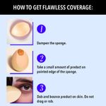 Buy Blue Heaven Super Blendable Make-Up Sponge 1 Pc - Purplle