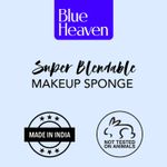 Buy Blue Heaven Super Blendable Make-Up Sponge 1 Pc - Purplle