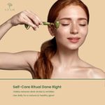 Buy Azah Jade Roller & Gua Sha Set | Reduces Puffiness, Improves Circulation, Relaxes Muscles | Non-Toxic, Sturdy, Noiseless Design - Purplle