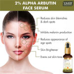 Buy Vaadi Herbals 2% Alpha Arbutin Face Serum With Niacinamide & Hyaluronic Acid - 30 ml - Purplle