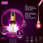 Buy Vaadi Herbals Retinol 0.4% Face Serum With 1% Baluchiol & Plant Derived Squalane - 30 ml - Purplle