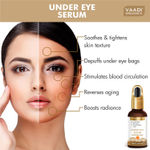 Buy Vaadi Herbals Under Eye Serum With 5% Caffeine & Retinol & Hyaluronic Acid - Purplle