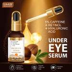 Buy Vaadi Herbals Under Eye Serum With 5% Caffeine & Retinol & Hyaluronic Acid - Purplle