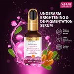 Buy Vaadi Herbals Underarm Brightening & De-Pigmentation Serum With Peony Root Extract & Green Seaweed - Purplle