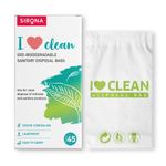 Buy Sanitary and Diapers Disposal Bag by Sirona 45 Bags - Purplle