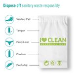Buy Sanitary and Diapers Disposal Bag by Sirona 45 Bags - Purplle
