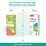 Buy Sanitary and Diapers Disposal Bag by Sirona 45 Bags - Purplle