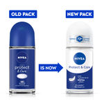 Buy NIVEA Deodorant Roll On Protect & Care 50 ml - Purplle