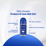 Buy NIVEA Deodorant Roll On Protect & Care 50 ml - Purplle