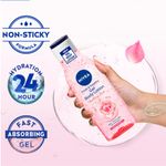 Buy Nivea Rose water Gel body lotion for Non-sticky feel & 24H Hydration (75 ml) - Purplle