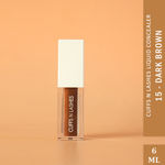 Buy Cuffs N Lashes Cover It All Liquid Concealer -Dark Brown-15 - Purplle