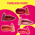 Buy NY Bae 5 IN 1 Lipstick - Timeless Hues 03 (6.5 gm) | Creamy Matte | Lip Crayon | Multi-use: Blush, Eyeshadow, Lip Liner, Bronzer | Pink, Red & Nude Shades | Travel Kit - Purplle