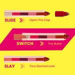 Buy NY Bae 5 IN 1 Lipstick - Timeless Hues 03 (6.5 gm) | Creamy Matte | Lip Crayon | Multi-use: Blush, Eyeshadow, Lip Liner, Bronzer | Pink, Red & Nude Shades | Travel Kit - Purplle