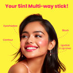 Buy NY Bae 5 IN 1 Lipstick - Timeless Hues 03 (6.5 gm) | Creamy Matte | Lip Crayon | Multi-use: Blush, Eyeshadow, Lip Liner, Bronzer | Pink, Red & Nude Shades | Travel Kit - Purplle