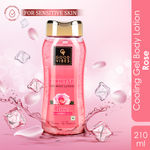 Buy Good Vibes Rose Cooling Gel Body Lotion 210 ml - Purplle