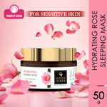 Buy Good Vibes Hydrating Rose Sleeping Mask with Power Of Serum (50g) | Dermatologically Tested for Sensitive skin | Made from Chaitri Roses - Purplle