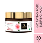 Buy Good Vibes Hydrating Rose Sleeping Mask with Power Of Serum (50g) | Dermatologically Tested for Sensitive skin | Made from Chaitri Roses - Purplle