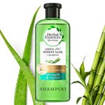 Buy Herbal Essences Aloe Vera Shampoo for Soft, Smooth Hair with Pure Aloe Vera & Bamboo, Sulphate & Paraben Free Shampoo, 400ML - Purplle