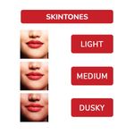 Buy Freebie Matt look Lip Makeup Temptation Liquid Matte Lipstick, Blood Red, (5ml) - Purplle