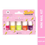 Buy MyGlamm POPxo Makeup Collection - Hustlin’ Mini Nail Kit-Hustlin (5X3 ml) - Purplle