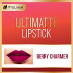 Buy MyGlamm Ultimatte Long Stay Matte Liquid Lipstick-Berry Charmer (2.5 ml) - Purplle