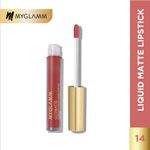 Buy MyGlamm Ultimatte Long Stay Matte Liquid Lipstick-Nude Bombshell (2.5 ml) - Purplle