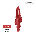 Buy Insight Matte Lipstick (L-21)-A22-Red Rust (4.2 Gm) - Purplle