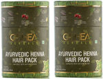 Buy Oshea Herbals Natural Henna Hair Pack 250Grams pack of 2 - Purplle