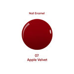 Buy Oshea HerbalsNail Enamel 07 Apple Velvet 10Milliliters pack of 2 - Purplle