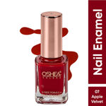 Buy Oshea HerbalsNail Enamel 07 Apple Velvet 10Milliliters pack of 2 - Purplle