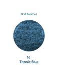 Buy Oshea HerbalsNail Enamel 14 Titanic Blue 10Milliliters pack of 2 - Purplle