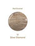Buy Oshea HerbalsNail Enamel 17 Silver Diamond 10Milliliters pack of 2 - Purplle