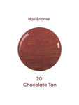 Buy Oshea HerbalsNail Enamel 20 Chocolate Tan 10Milliliters pack of 2 - Purplle