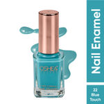 Buy Oshea HerbalsNail Enamel 22 Blue Touch 10Milliliters pack of 2 - Purplle