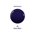 Buy Oshea HerbalsNail Enamel 29 Navy Blue 10Milliliters pack of 2 - Purplle