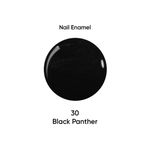 Buy Oshea HerbalsNail Enamel 30 Black Panther 10Milliliters pack of 2 - Purplle