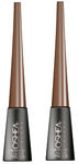 Buy OSHEA HERBALS Mesmeric Liquid Eye Liner( Matte Brown ) pack of 2 - Purplle