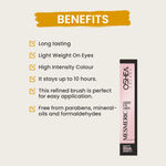 Buy OSHEA HERBALS Mesmeric Liquid Eye Liner( Matte Brown ) pack of 2 - Purplle