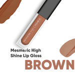 Buy OSHEA HERBALS colors Mesmeric High Shine Lip Gloss (brown) pack of 2 - Purplle