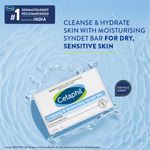 Buy Cetaphil Cleansing & Moisturising Syndet Bar (75 g) - Purplle