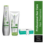 Buy Biolage Advanced Fiberstrong Shampoo+ Fiberstrong Conditioner + Scalpsync Aminexil Hair treatment (400 ml+196 ml+60 ml) - Purplle